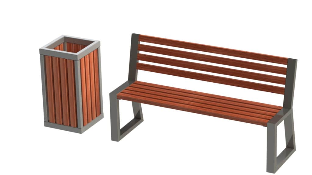 Metal bench manufacturer webelektron -1